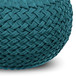 Grafton - Velvet Round Pouf - Teal