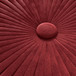 Grafton - Velvet Round Pouf - Maroon