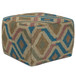 Johanna - Square Pouf - Multicolor - Fabric