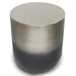 Nova - Metal Side Table - Silver Ombre