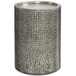 Corbin - Metal Side Table - Hammered Antique Silver