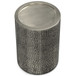 Corbin - Metal Side Table - Hammered Antique Silver
