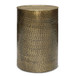 Corbin - Metal Side Table - Hammered Antique Gold
