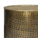 Corbin - Metal Side Table - Hammered Antique Gold
