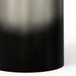 Curtis - Metal Cylinder Accent Table - Ombre Black / Silver