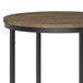 Jenna - Round Side Table - Warm Gray