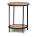 Jenna - Round Side Table - Natural