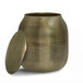 Griffen - Metal Storage Accent Table - Antique Gold