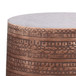 Johnsen - Large Metal Accent Table - Antique Copper