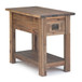 Monroe - Narrow Side Table - Rustic Natural Aged Brown