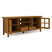 Acadian - TV Media Stand - Light Golden Brown