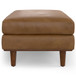 Morrison - Large Rectangular Ottoman - Caramel Brown