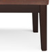 Carlson - Small Ottoman Bench - Distressed Saddle Brown