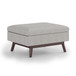 Owen - Coffee Table Storage Ottoman - Cloud Gray