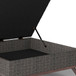 Owen - Square Coffee Table Storage Ottoman - Ebony