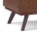 Owen - Lift Top Large Coffee Table Storage Ottoman - Distressed Saddle Brown