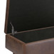 Owen - Small Rectangular Storage Ottoman - Distressed Chestnut Brown