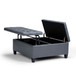 Harrison - Coffee Table Storage Ottoman - Stone Gray