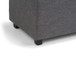 Darcy - Storage Ottoman Bench - Slate Gray