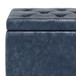 Hamilton - Storage Ottoman - Denim Blue