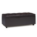 Hamilton - Lift Top Rectangular Storage Ottoman - Tanners Brown