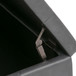 Dover - Square Coffee Table Storage Ottoman - Stone Gray