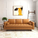 Catherine - Sofa - Light Brown / Rustic