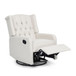 Classic Design, Manual Recliner Chair With 360 Degree Swivel - Beige