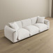 Kely - Upholstered Sofa - Cream / White