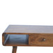 Curved Coffee Table - Chestnut