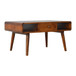 Curved Coffee Table - Chestnut