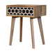 Inlay - Bone Tapered Nightstand - Oak