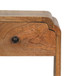 Newton - Mini Nightstand With A Drawer And Open Shelf - Beige Brown