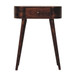 Albion - Mini Bedside Table - Walnut