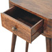 Albion - Mini Bedside Table - Walnut