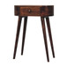 Albion - Mini Bedside Table - Walnut