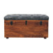 Buffalo - Hide Storage Trunk - Brown