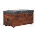 Buffalo - Hide Storage Trunk - Brown