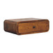 Avora - Wall Mounted 1 Drawer Nightstand - Caramel