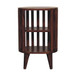 Ariella - Double Shelf Bedside Table - Chestnut