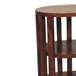 Ariella - Double Shelf Bedside Table - Chestnut