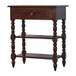 Turned Occasional Table - Brown