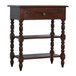 Turned Occasional Table - Brown