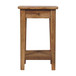 Rope End Table - Brown