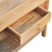 Rope 1 Drawer Coffee Table - Oak