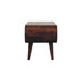 Amaya - Wooden Coffee Table - Walnut
