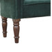 Velvet Bench - Emerald