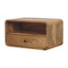 Avora - Wooden Wall Mounted Nightstand - Brown