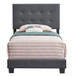 Caldwell - Twin Bed - Dark Gray