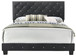 Suffolk - Queen Bed - Black